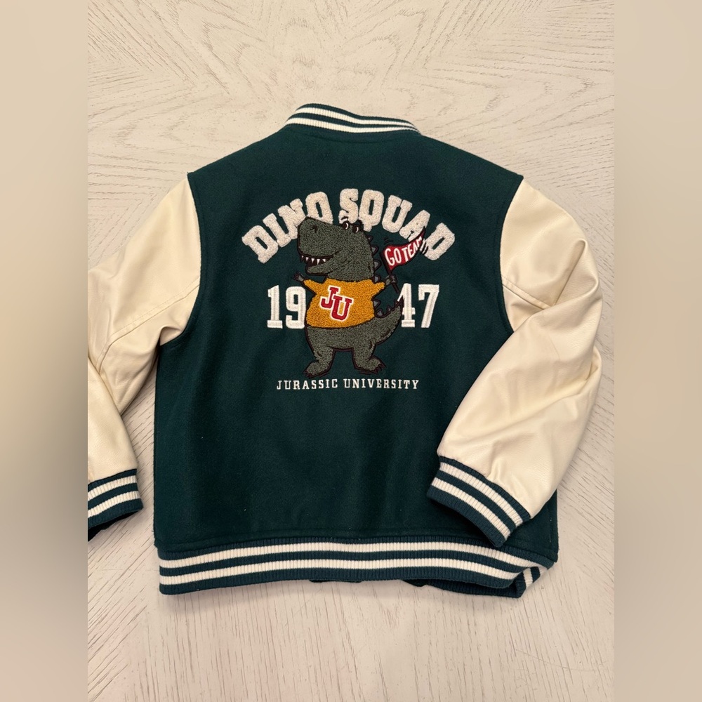 Hm little boy varsity jacket 5T